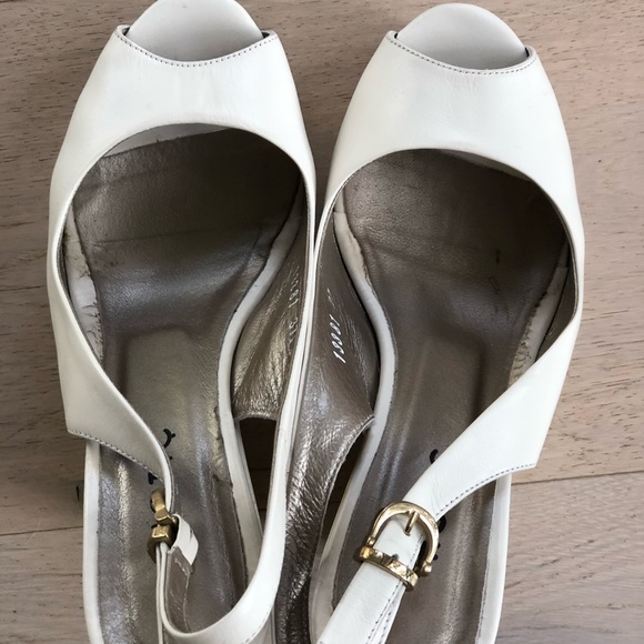 Hotic  high heel white shoes - Picture 3 of 8